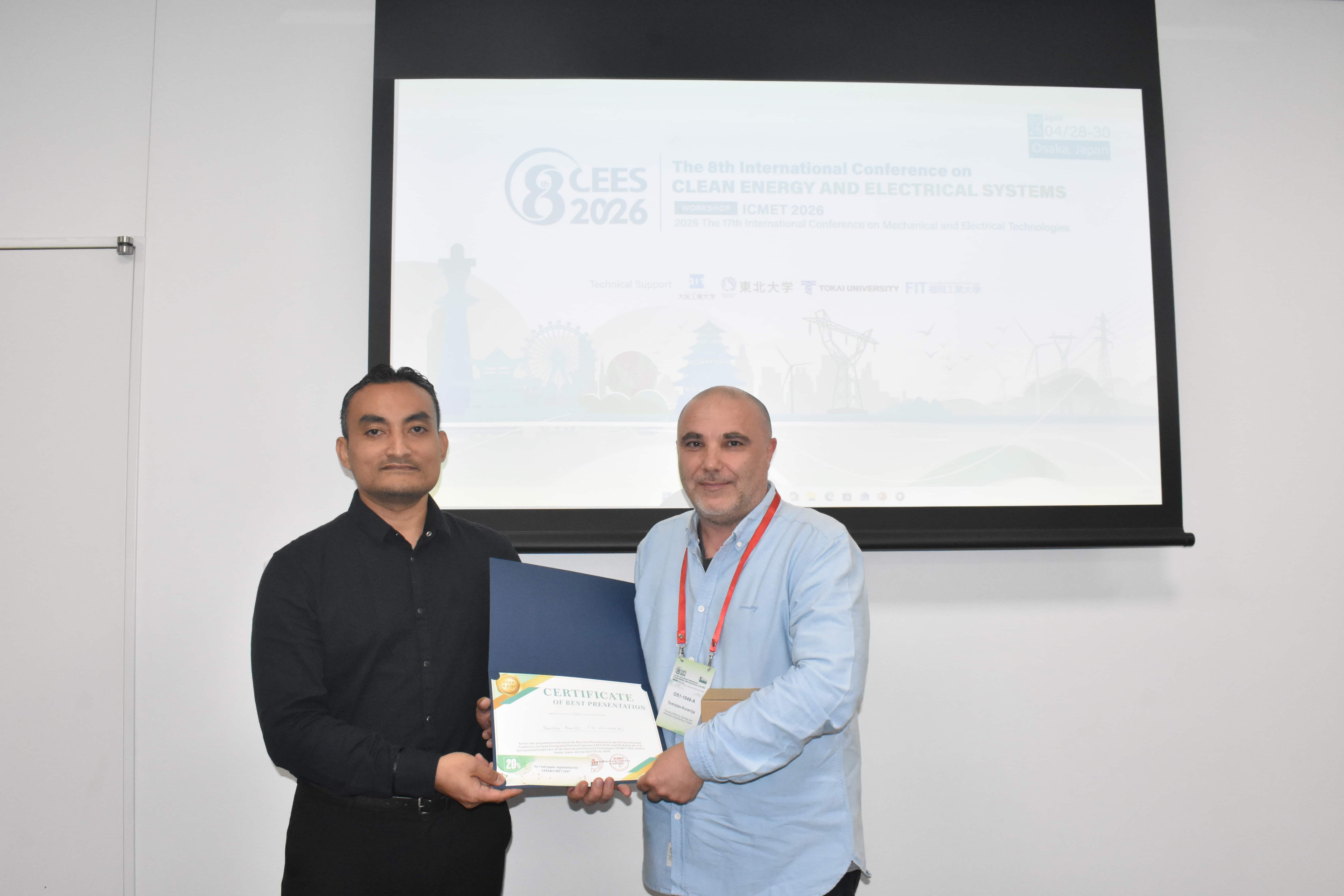 Session 3 — Best Presentation